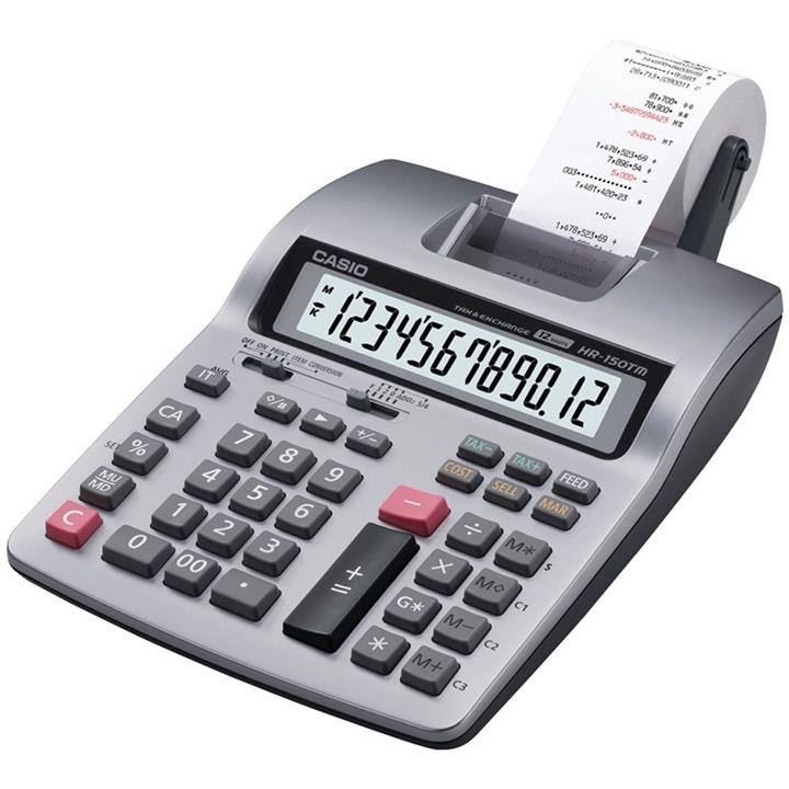 ماشین حساب کاسیو مدل HR-150TM Casio HR-150TM Calculator